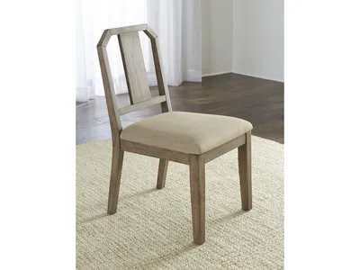 Acadia Upholstered Side Chair in Toffee/Toast