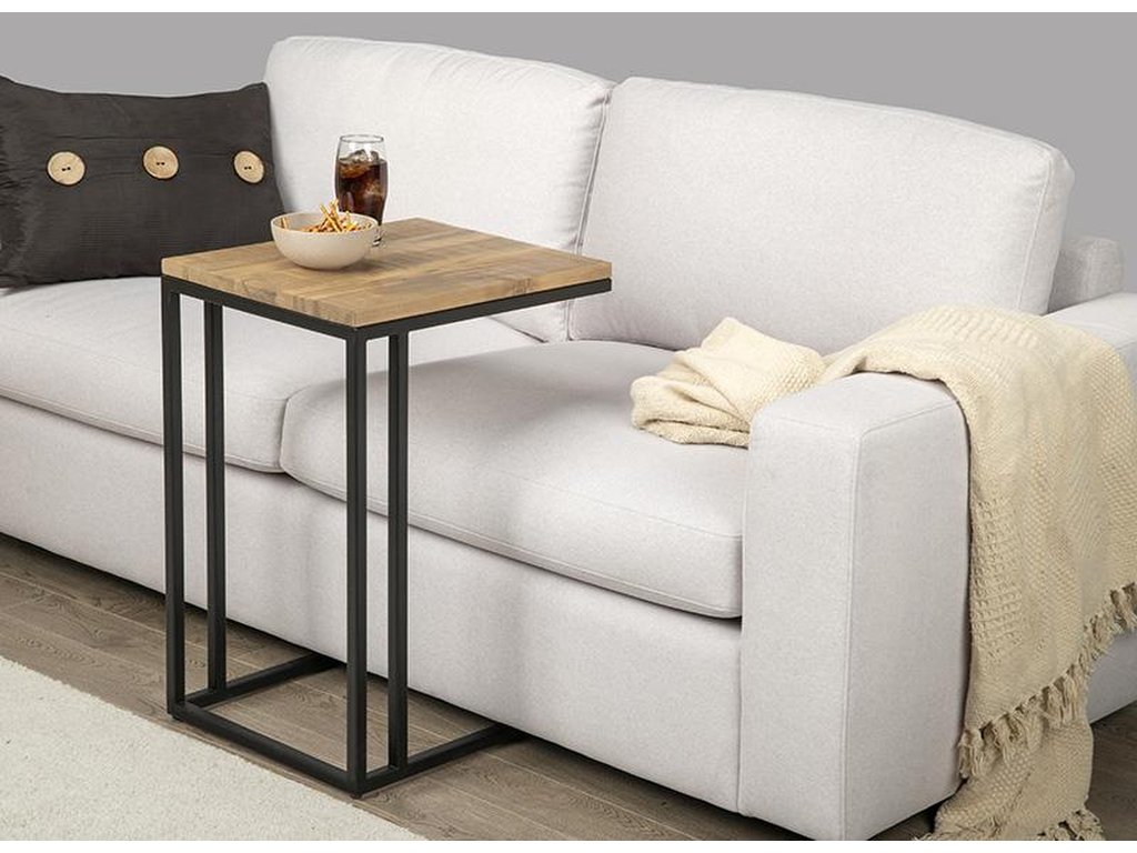 AlaCarte Snack Table with Metal Base  - image 1