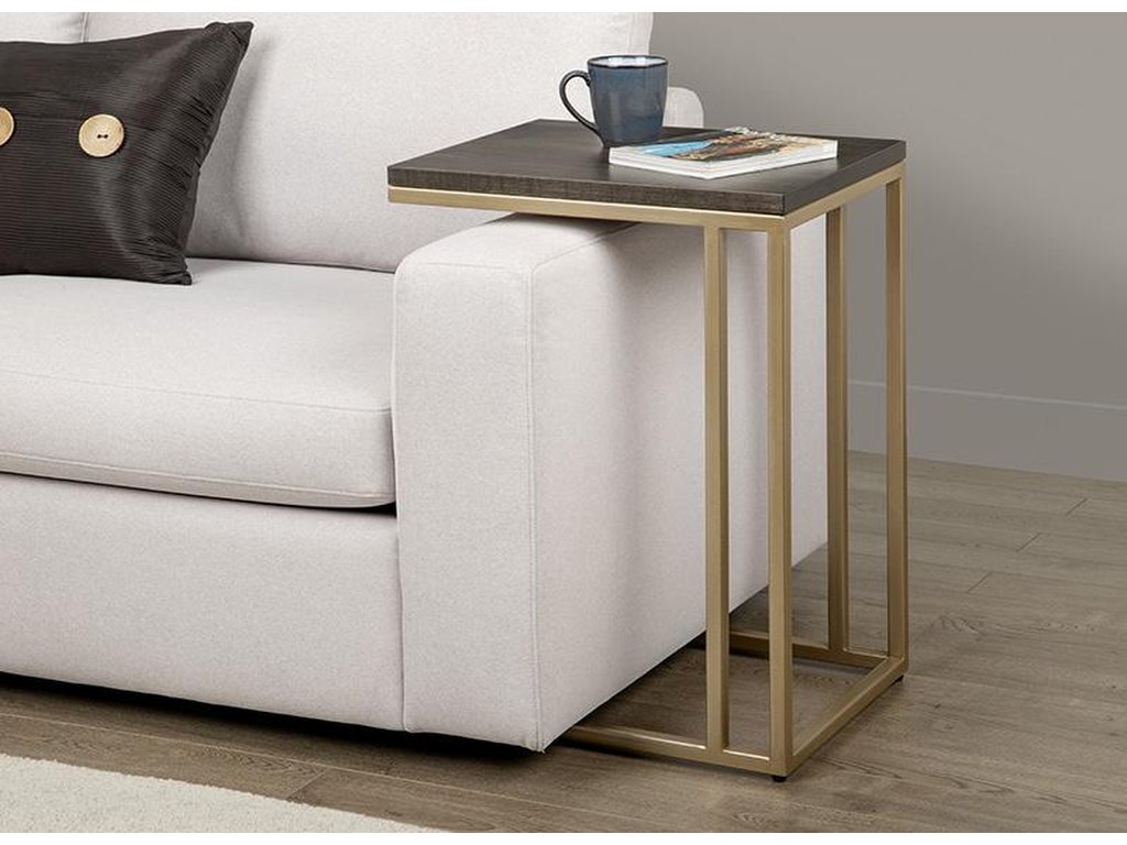 AlaCarte Snack Table with Metal Base  - main image