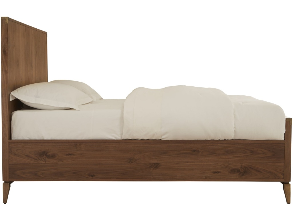 Adler Wood Panel Bed in Natural Walnut - image 5