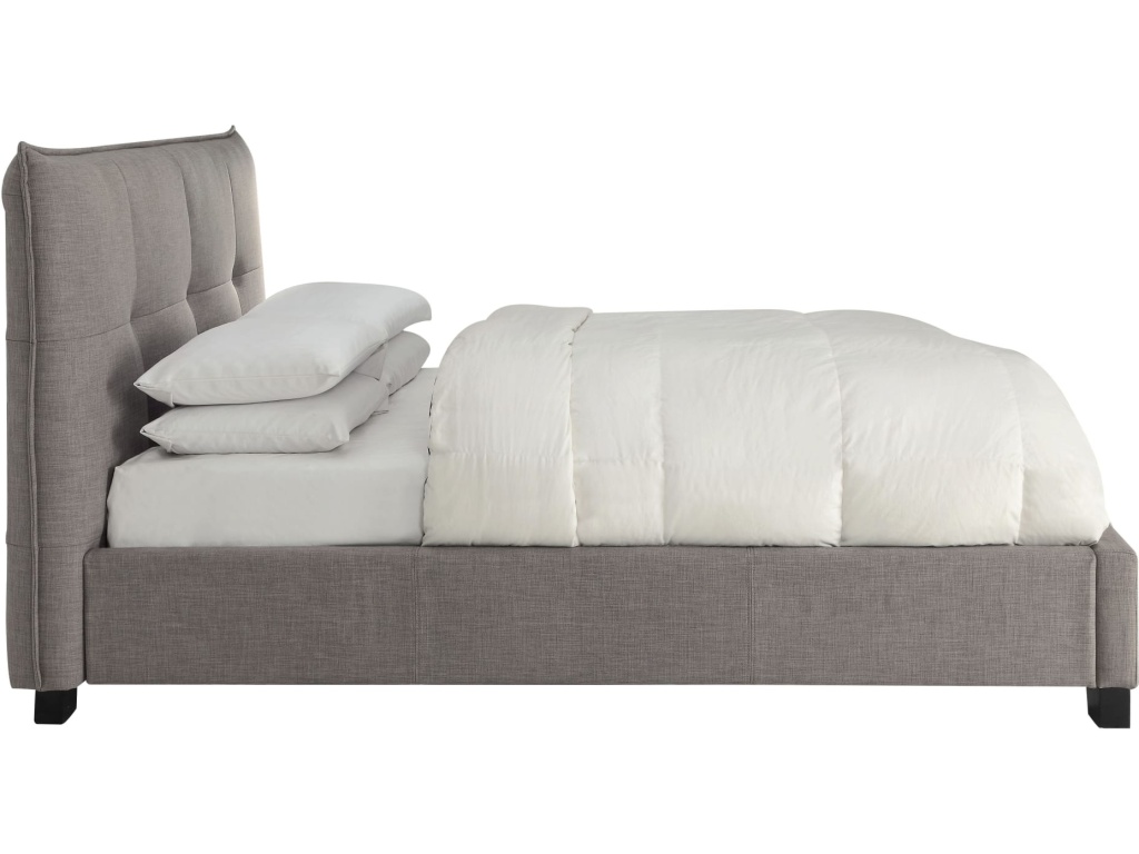 Adona Upholstered Footboard Storage Bed in Dolphin Linen - image 7