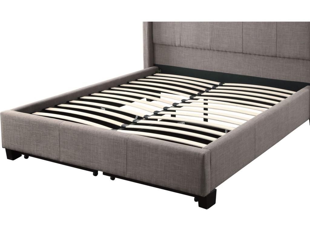 Adona Upholstered Footboard Storage Bed in Dolphin Linen - image 8