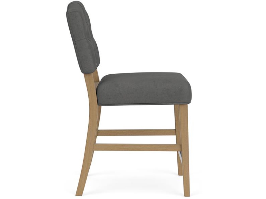 Button Tufted Upholstered Stool - image 7