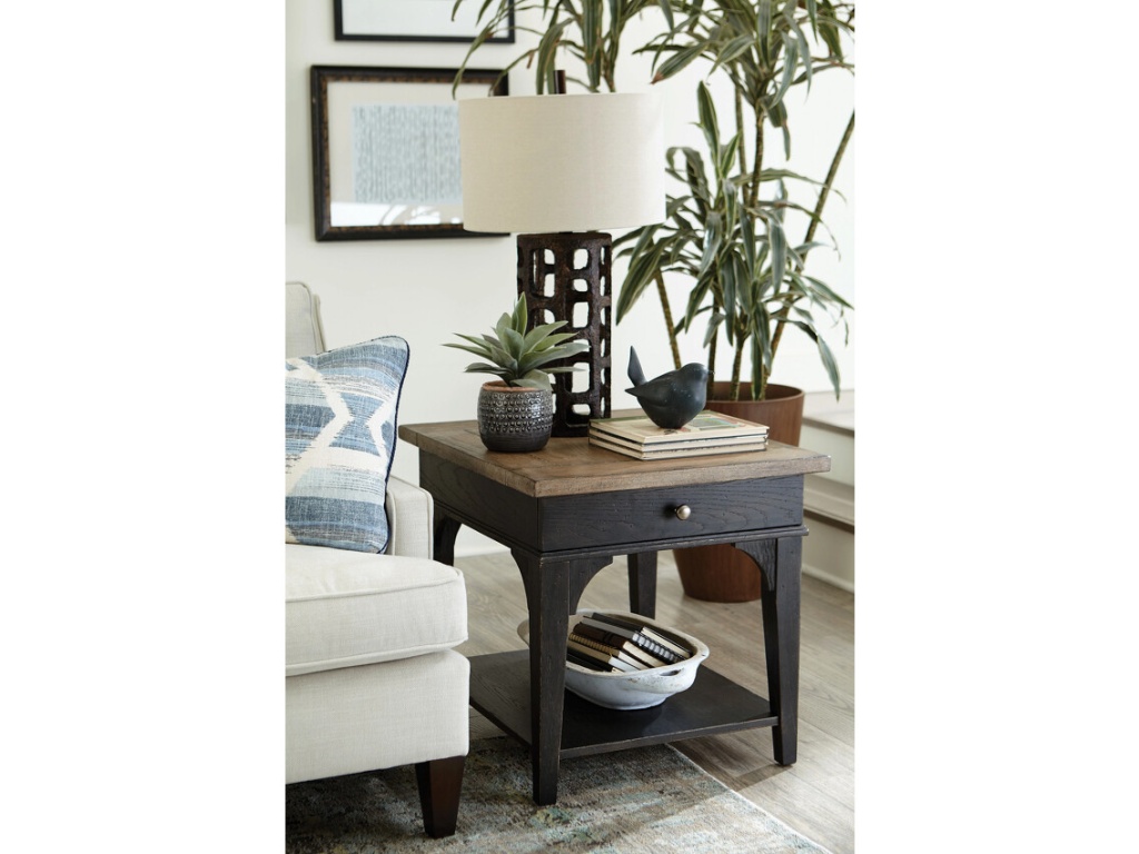 Rectangular Drawer End Table - image 1