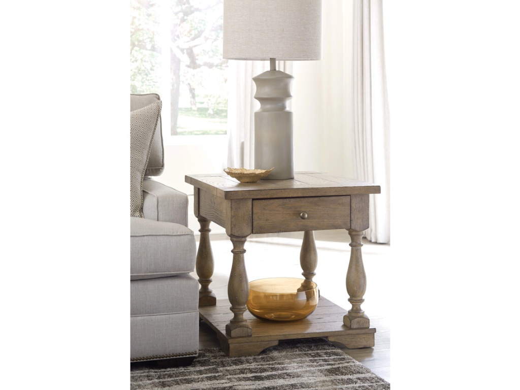 Rectangular Drawer End Table - image 1
