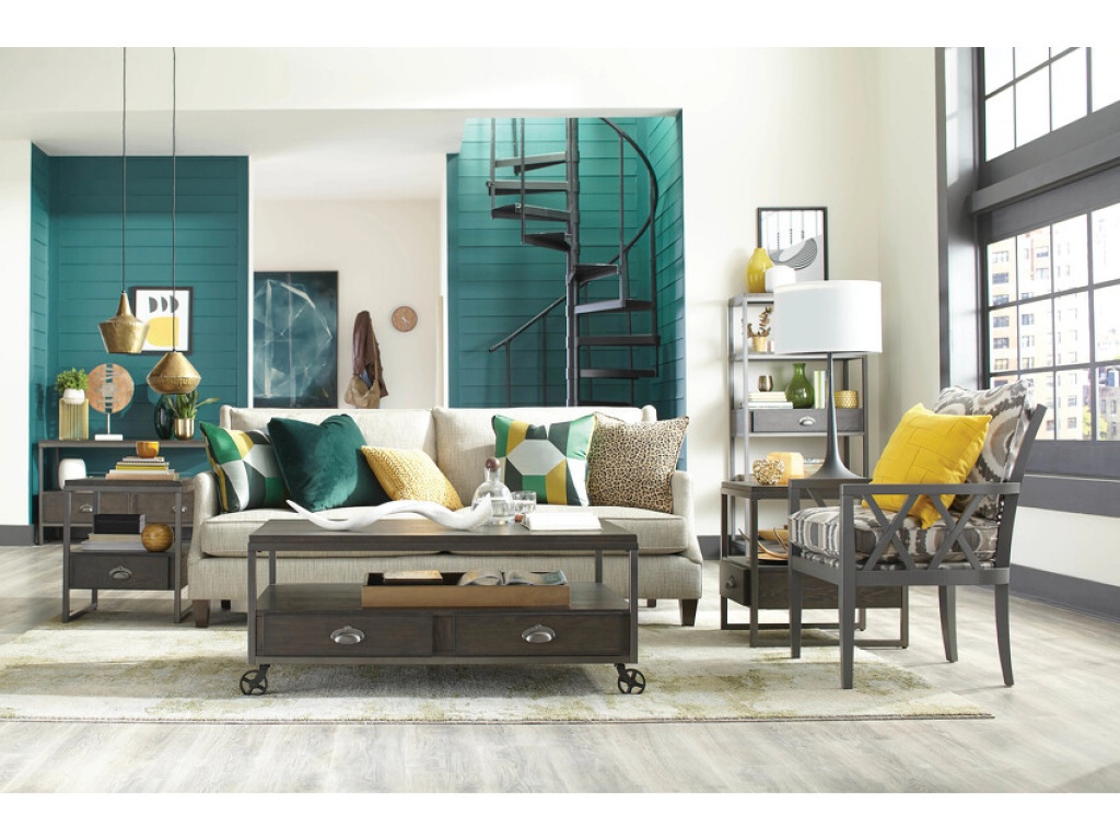 Rectangular Drawer End Table - image 1