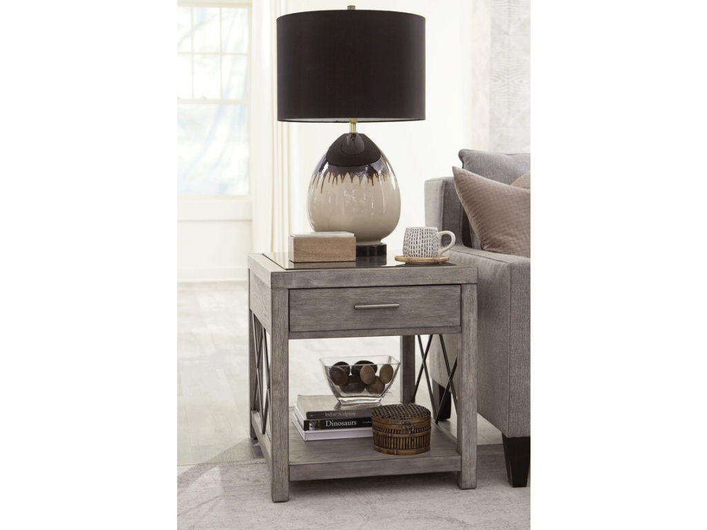 Rectangular Drawer End Table - image 1