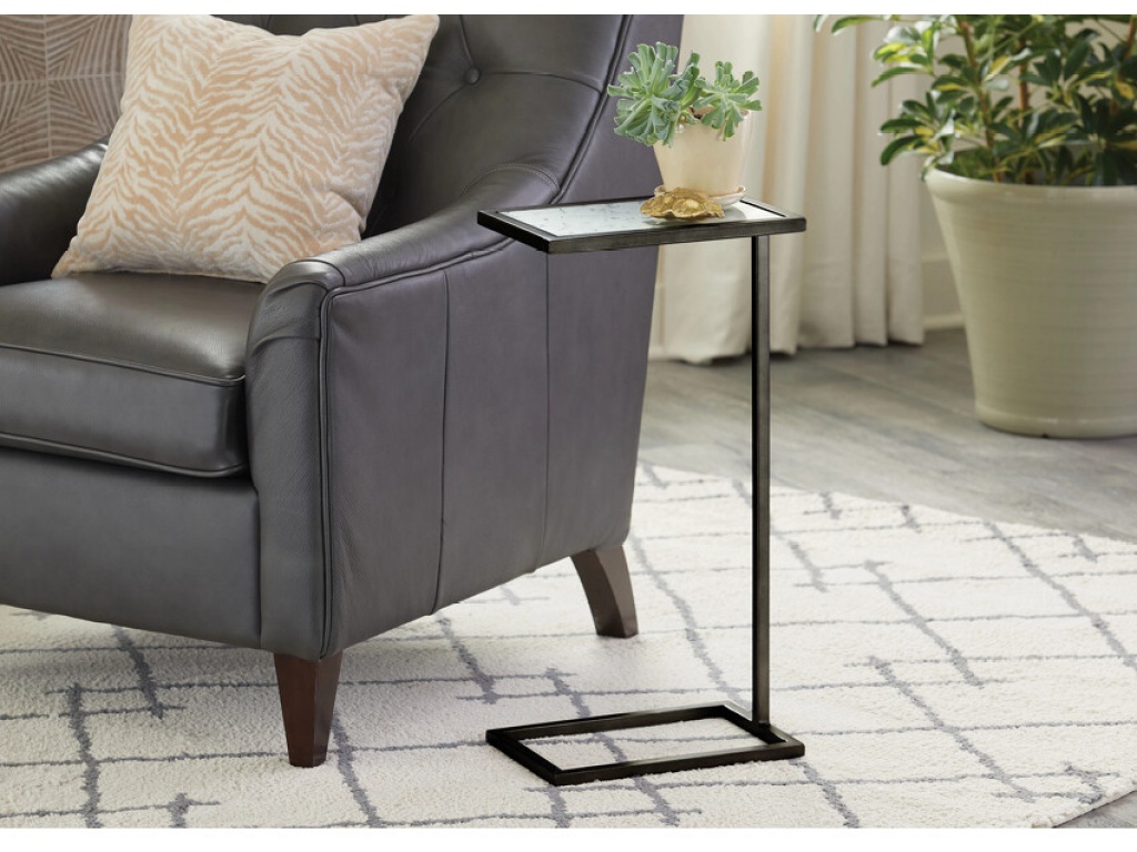 Silver Leaf "C" Table - image 1