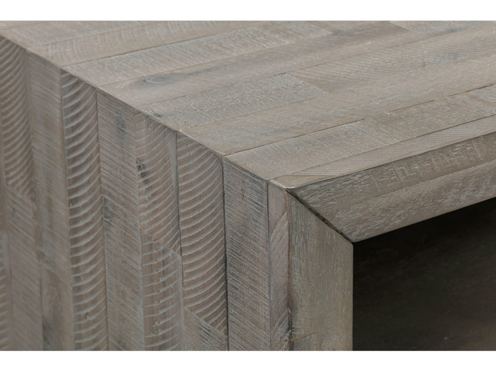 Alexandra Solid Wood 54 inch Media Console in Rustic Latte - image 8
