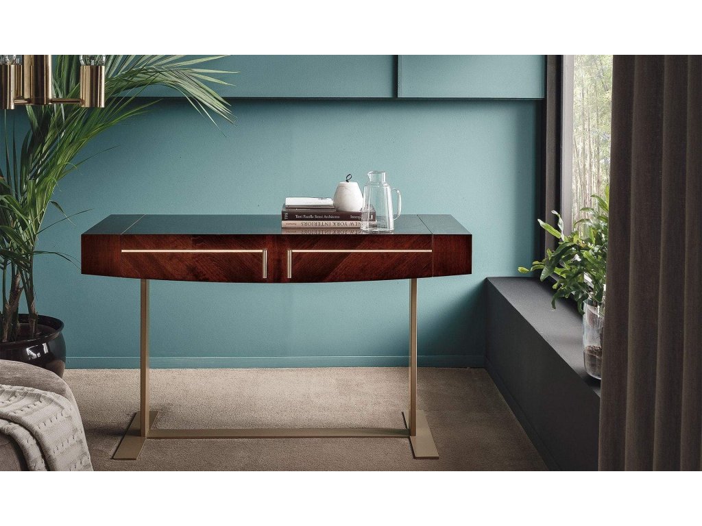 Bellagio Italian Bed in Coffee Walnut - image 7