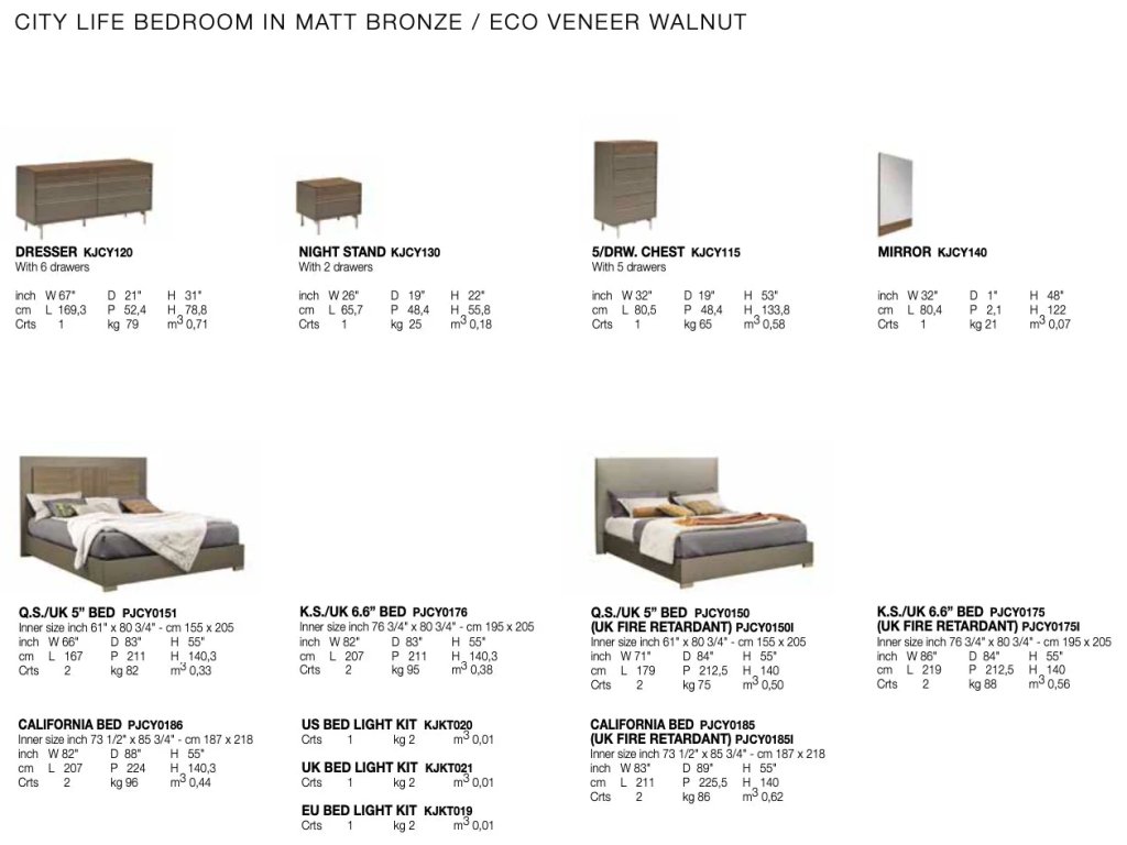 City Life Upholstered Bed  - image 4