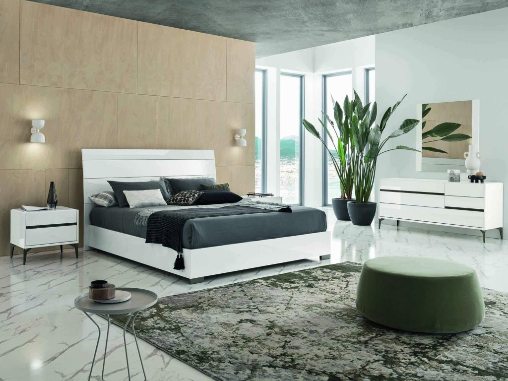 Costa Blanca Modern Bed   - image 1