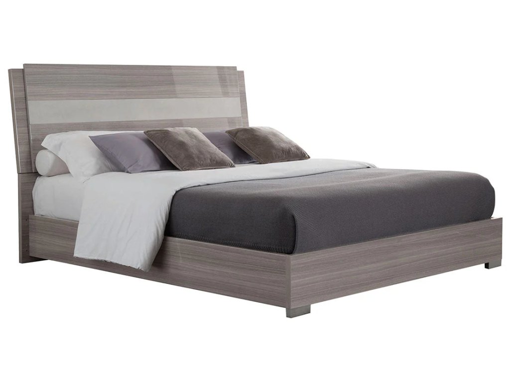 Iris Bed w/ Wooden Headboard  - main image