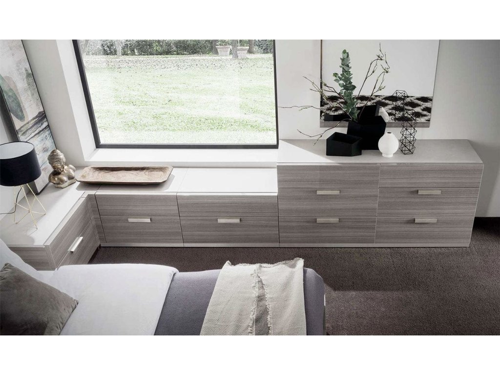 Iris Bed w/ Wooden Headboard  - image 3