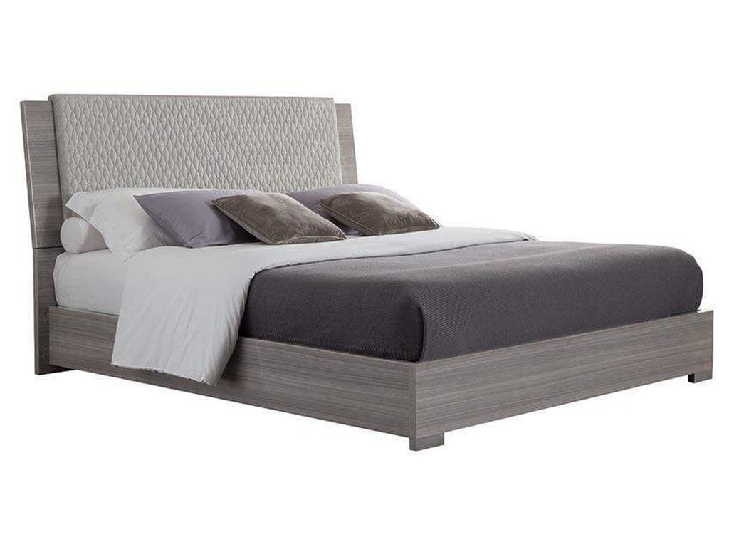 Iris Platform Bed w/ Upholstered Headboard - main image
