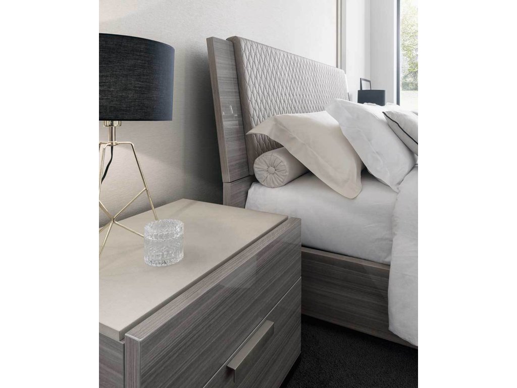 Iris Platform Bed w/ Upholstered Headboard - image 5