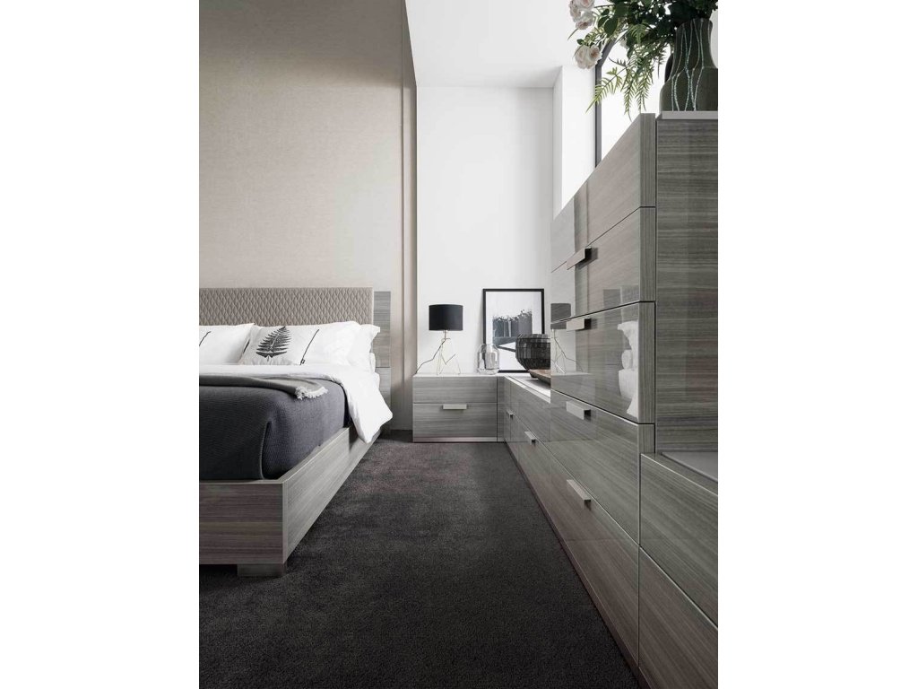 Iris Platform Bed w/ Upholstered Headboard - image 6