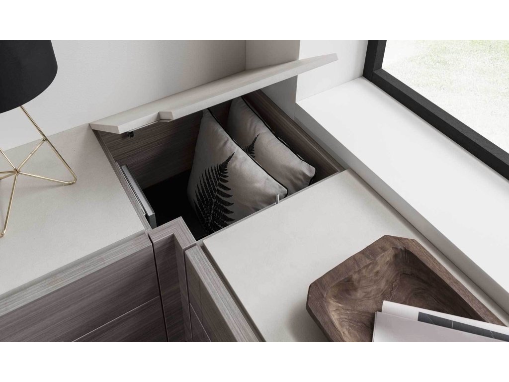 Iris Platform Bed w/ Upholstered Headboard - image 7