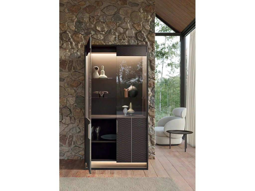 Amy 2 Door Curio Cabinet - image 1
