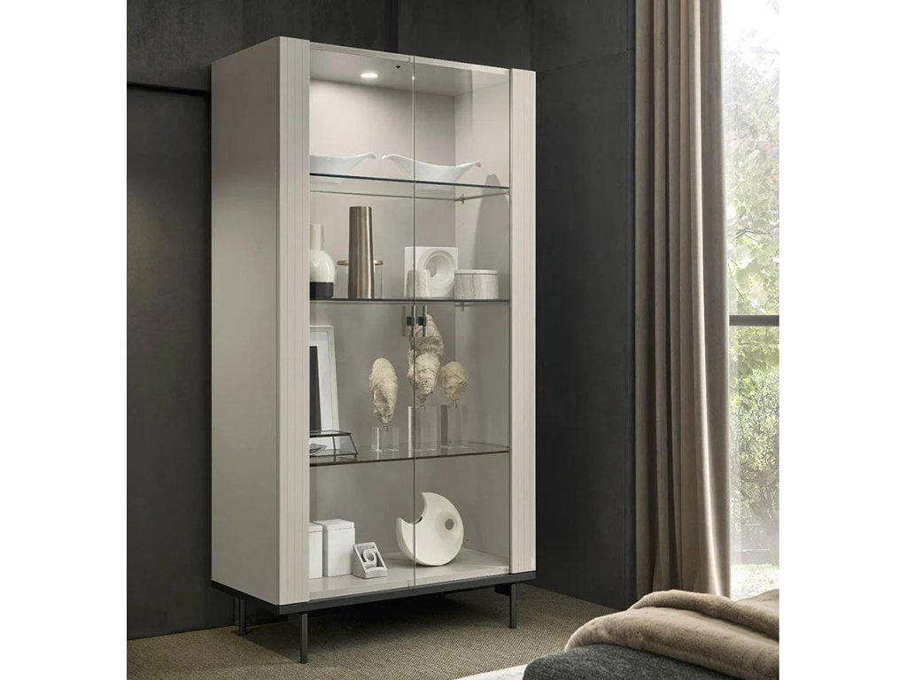 Claire 2-Door Curio - image 1