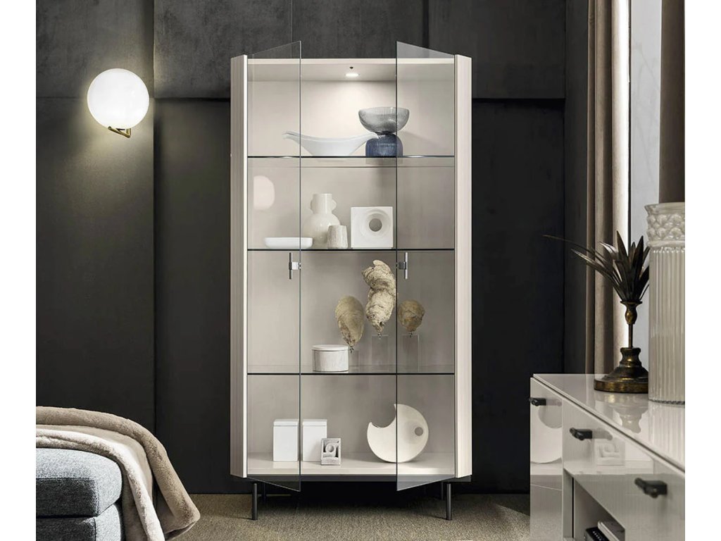 Claire 2-Door Curio - image 2