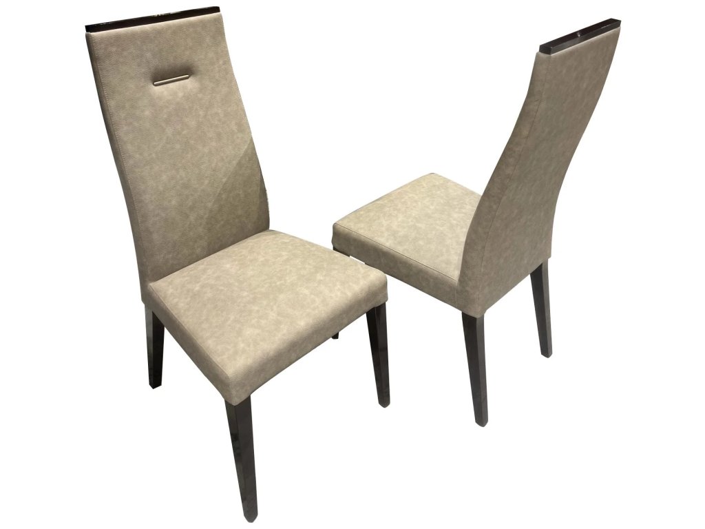 Belvedere Dining Chairs (Pair) in Taupe  - main image