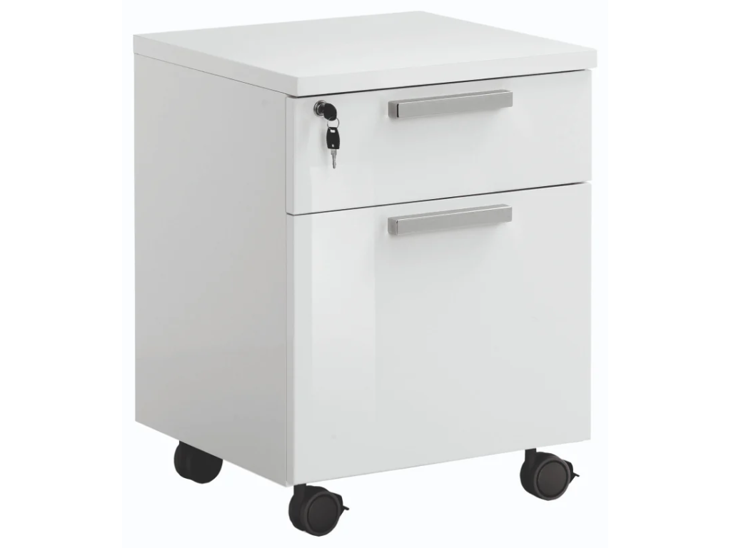 Sedona 2-Drawer File Pedestal on Wheels - main image