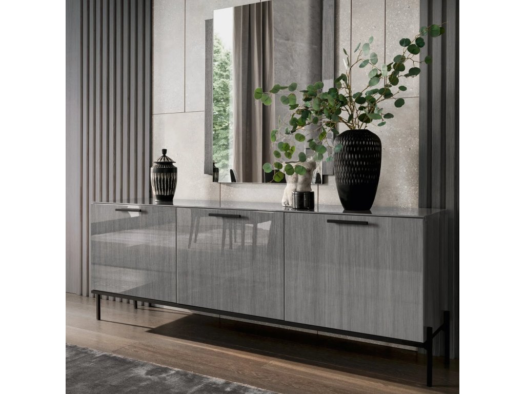 Novecento Mirror in Silverwood - image 1