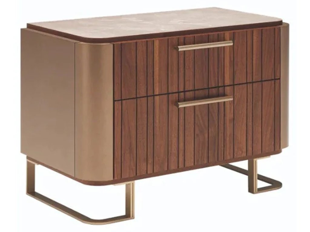 Hera 2 Drawer Nightstand - main image