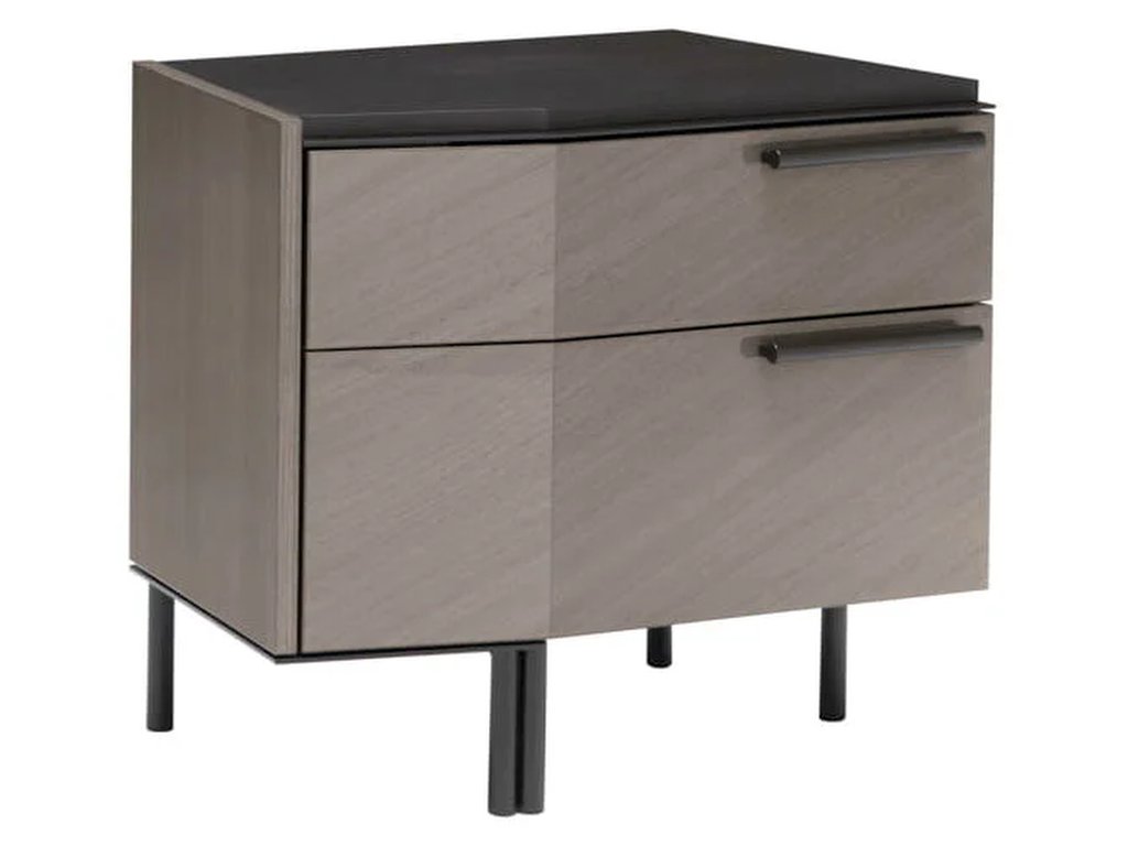 Olimpia 2 Drawer Nightstand - main image