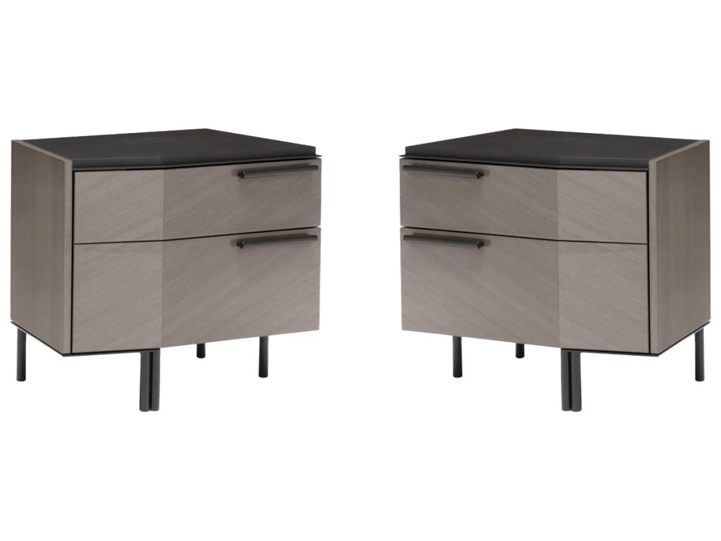 Olimpia 2 Drawer Nightstand - image 2