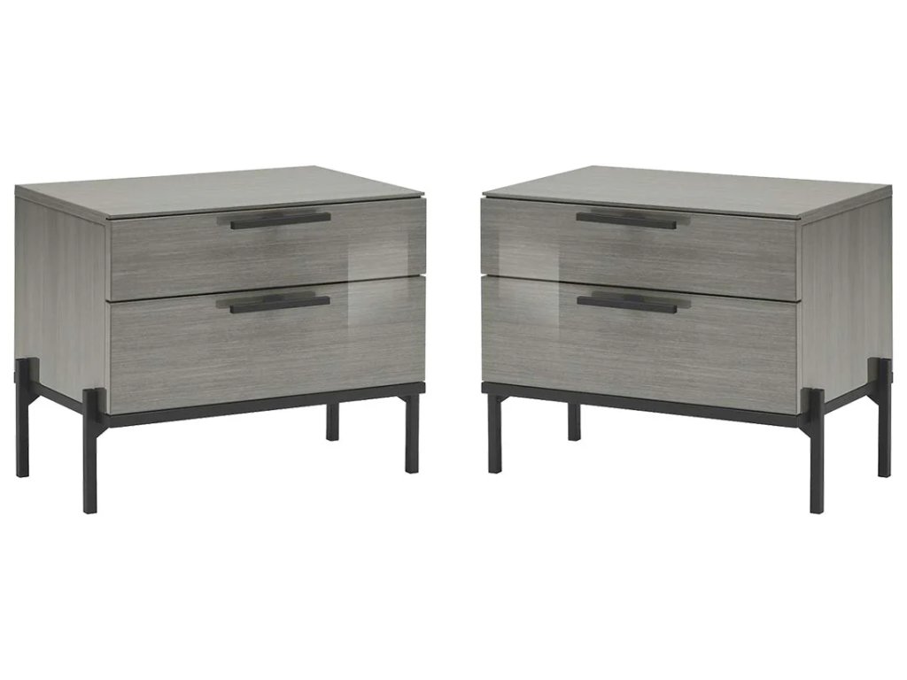 Novecento 2 Drawer Nightstand - image 1