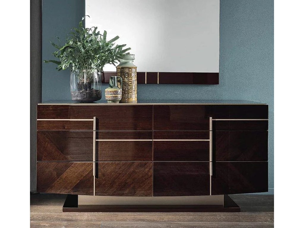 Bellagio Buffet (69") in Coffee Walnut - image 1