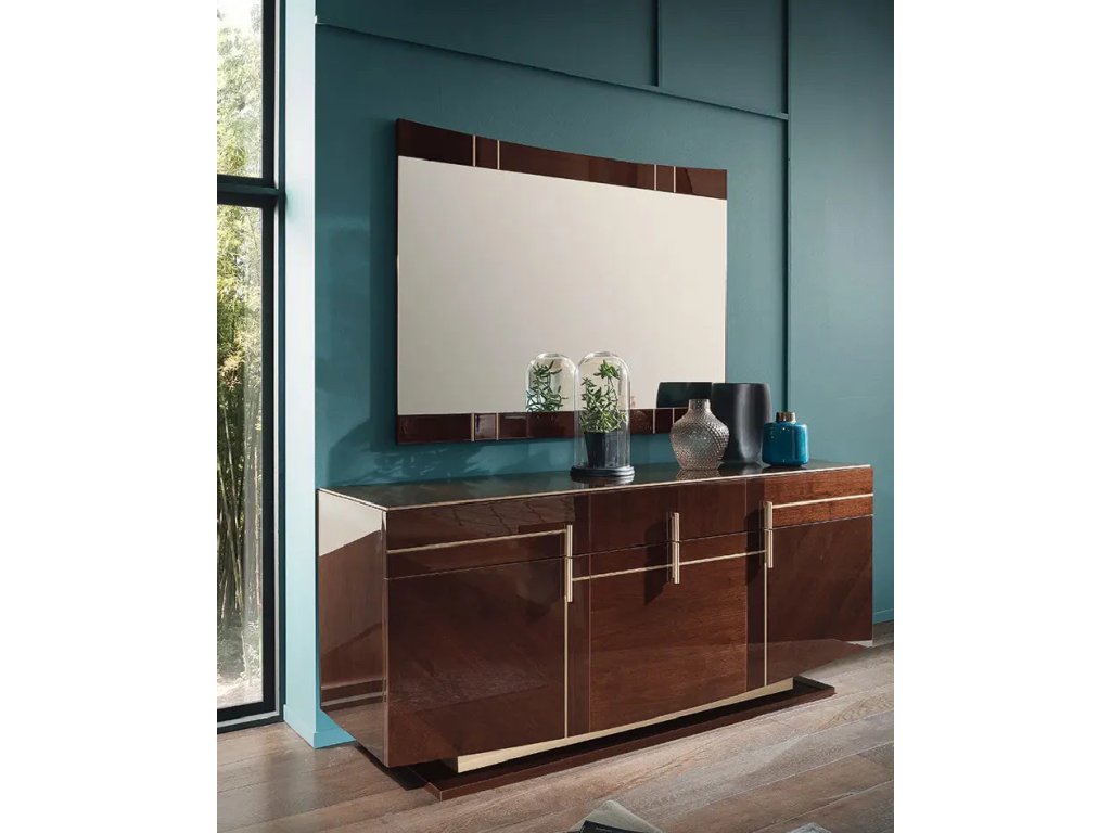 Bellagio Buffet (69") in Coffee Walnut - image 2