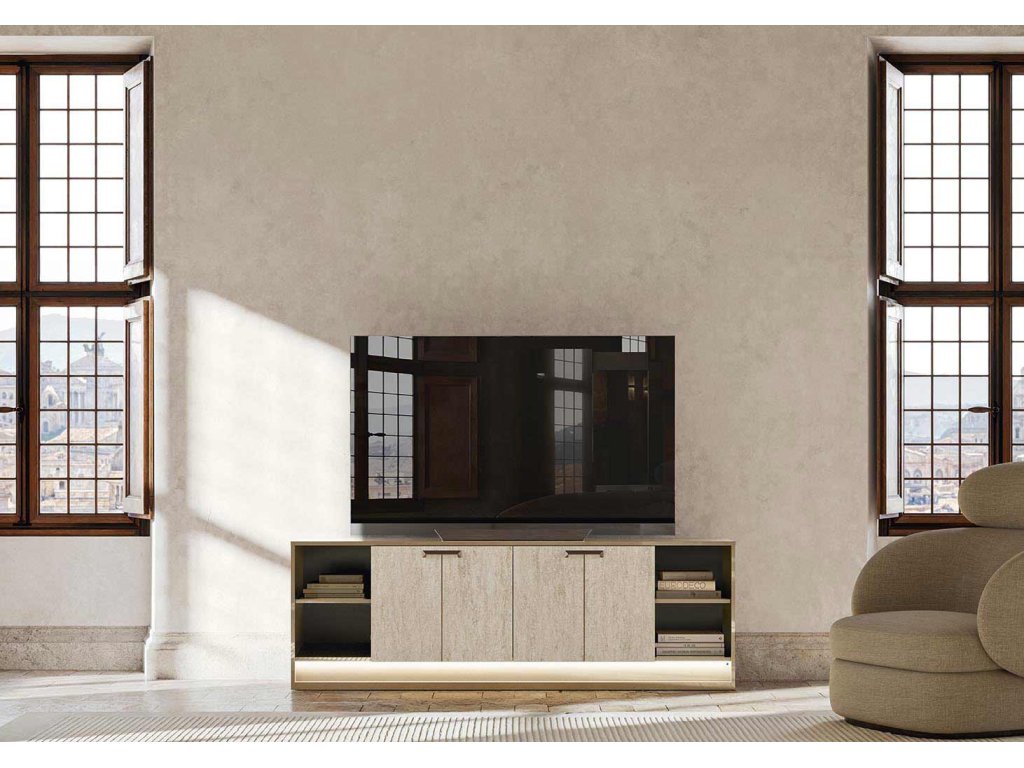Jo TV Stand w/ Doors  - image 1