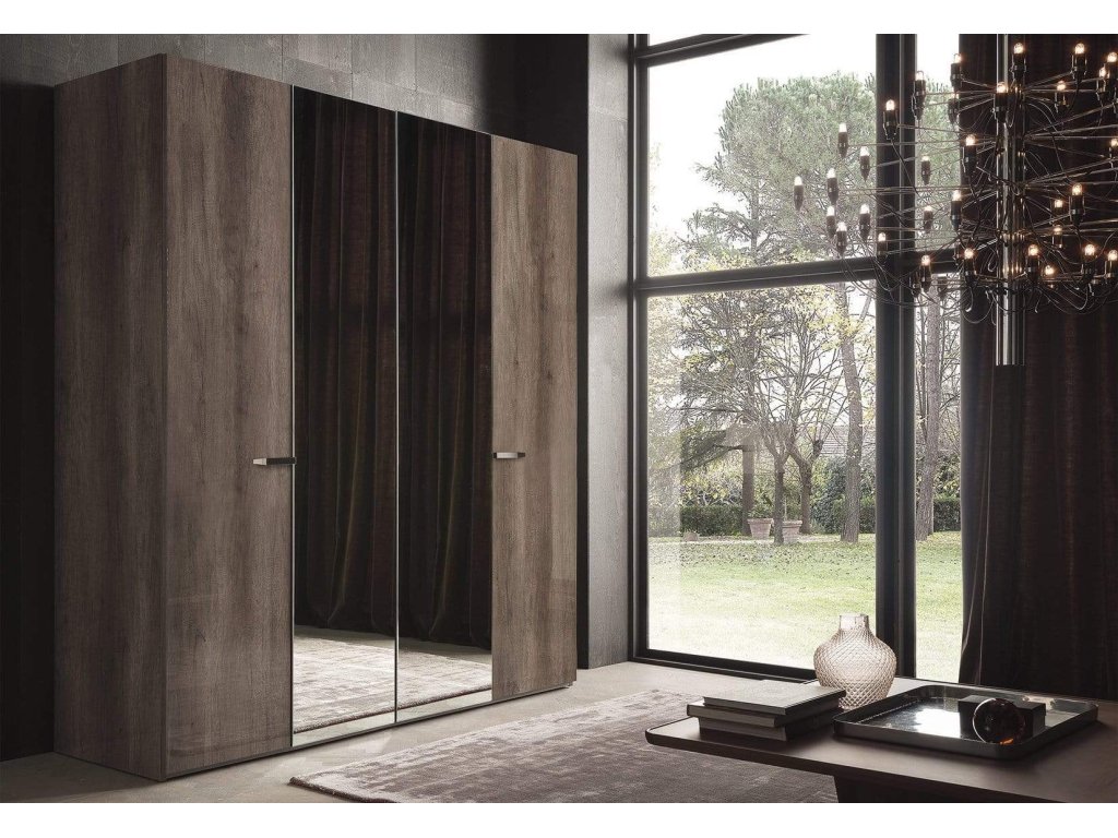 Matera Wardrobe in Surfaced Oak Finish  - image 3