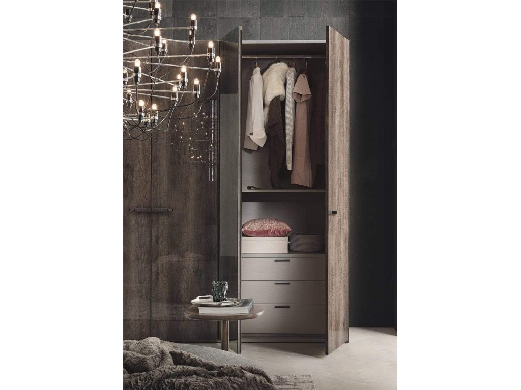 Matera Wardrobe in Surfaced Oak Finish  - image 4