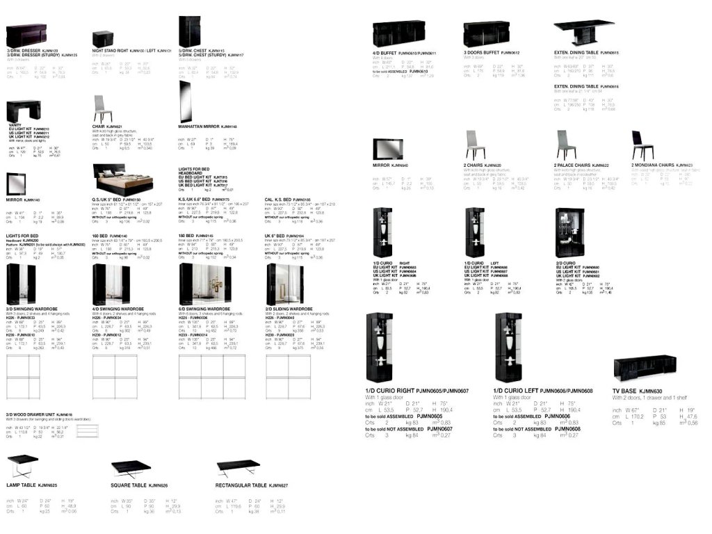 Montecarlo Short Sliding Wardrobe (89") - image 2