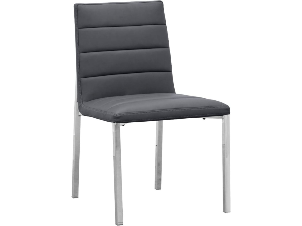 Amalfi Metal Back Chair in Cobalt Leather - image 2