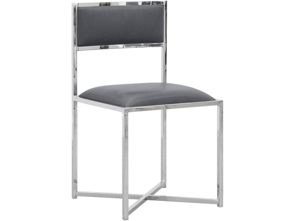 Amalfi X-Base Chair in Cobalt Leather - image 3