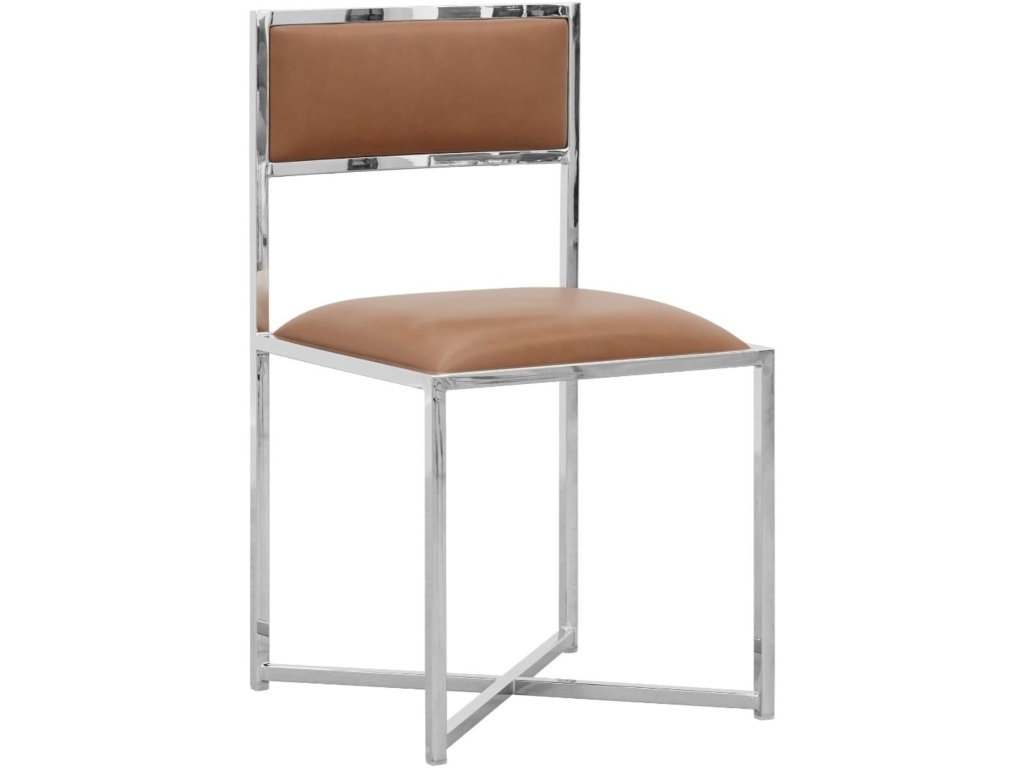 Amalfi X-Base Chair in Cognac Leather - image 2