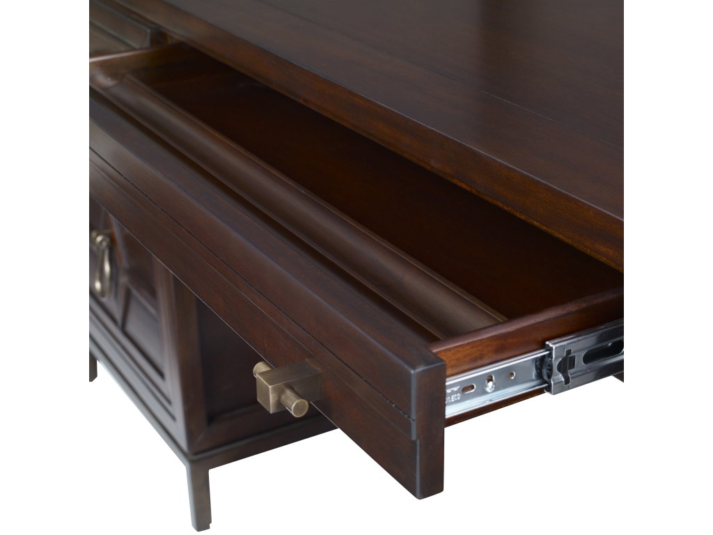 Diamond Executive Desk - Dark - image 6