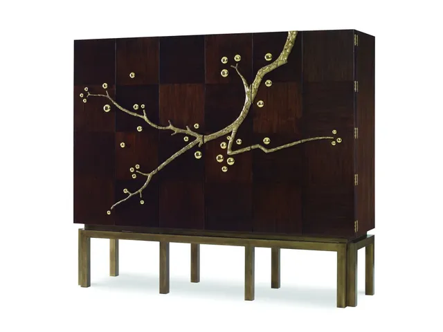 Cherry Blossom Cabinet - Walnut