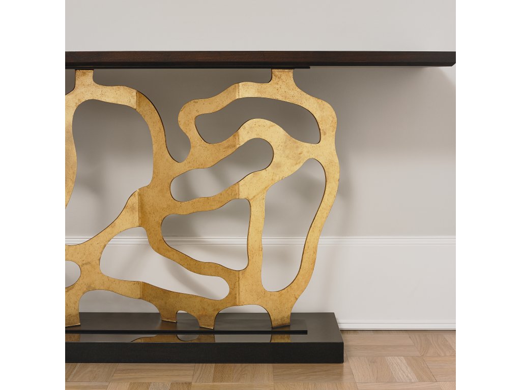 Sculpted Console - Gold - image 1