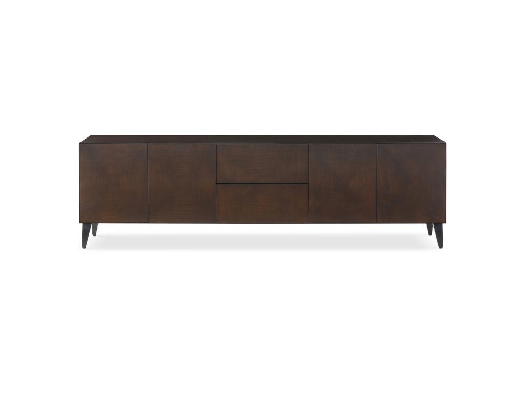 Mitered Media Cabinet - Custom - image 1
