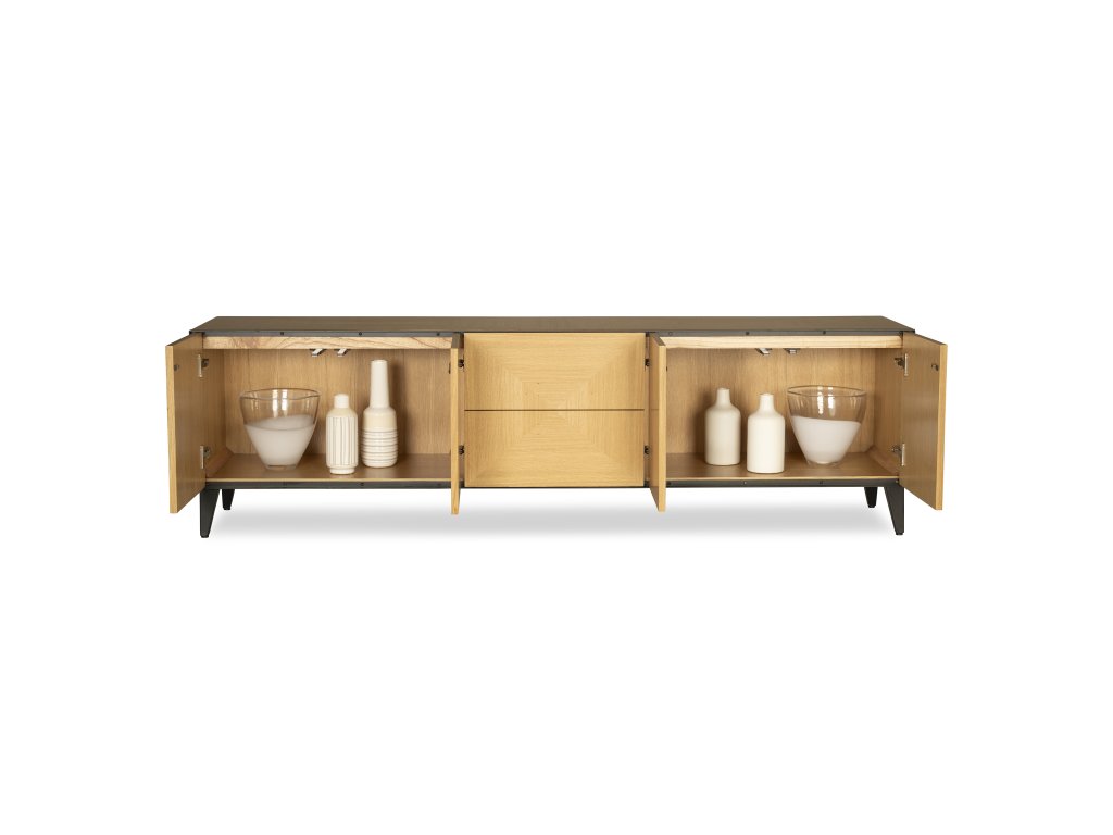 Mitered Media Cabinet - image 5