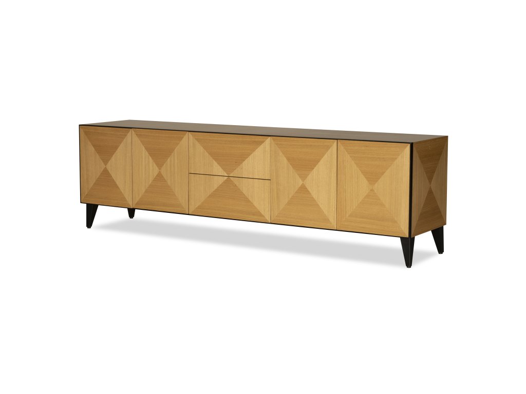 Mitered Media Cabinet - main image
