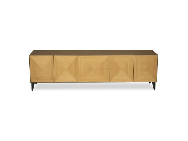 Mitered Media Cabinet - Alternative View