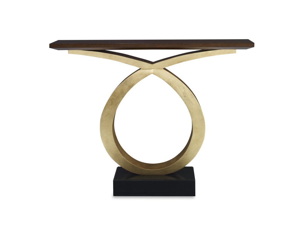 Loophole Console Table - Gold - image 1