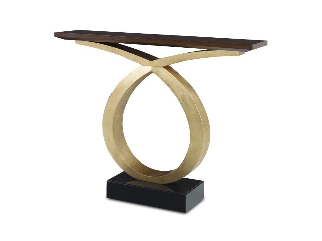 Loophole Console Table - Gold - main image